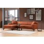 Atelier del Sofa Ugaona garnitura Petra L Corner Orange - slika 2