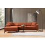 Atelier del Sofa Ugaona garnitura Petra L Corner Orange - slika 1