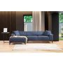 Atelier del Sofa Ugaona garnitura Petra L Corner Blue - slika 5
