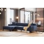 Atelier del Sofa Ugaona garnitura Petra L Corner Blue - slika 1