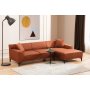Atelier del Sofa Ugaona garnitura Petra R Corner Orange - slika 3