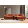 Atelier del Sofa Ugaona garnitura Petra R Corner Orange - slika 1