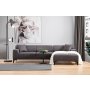 Atelier del Sofa Ugaona garnitura Petra R Corner Anthracite - slika 3