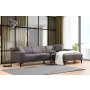 Atelier del Sofa Ugaona garnitura Petra R Corner Anthracite - slika 4
