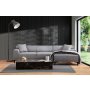 Atelier del Sofa Ugaona garnitura Petra R Corner Light Grey - slika 1