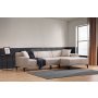 Atelier del Sofa Ugaona garnitura Petra R Corner White - slika 2