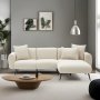 Atelier del Sofa Ugaona garnitura Side Right Cream - slika 1