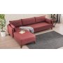 Atelier del Sofa Ugaona garnitura Bella Corner Sofa Left 1 Claret Red - slika 3