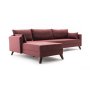 Atelier del Sofa Ugaona garnitura Bella Corner Sofa Left 1 Claret Red - slika 5