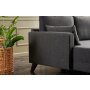 Atelier del Sofa Ugaona garnitura Bella Corner Sofa Left Anthracite - slika 4