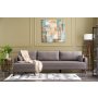 Atelier del Sofa Ugaona garnitura Bella Corner Sofa Left Brown - slika 1