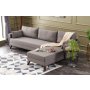 Atelier del Sofa Ugaona garnitura Bella Corner Sofa Right Brown - slika 2