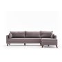 Atelier del Sofa Ugaona garnitura Bella Corner Sofa Right Brown - slika 5