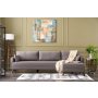 Atelier del Sofa Ugaona garnitura Bella Corner Sofa Right Brown - slika 1