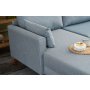 Atelier del Sofa Ugaona garnitura Bella Soft Kose Koltuk Left Blue - slika 3