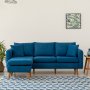 Atelier del Sofa Ugaona garnitura Sofia Corner Left Dark Blue - slika 1