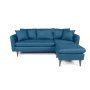 Atelier del Sofa Ugaona garnitura Sofia Corner Right Dark Blue - slika 3