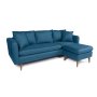 Atelier del Sofa Ugaona garnitura Sofia Corner Right Dark Blue - slika 4