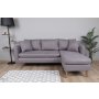 Atelier del Sofa Ugaona garnitura Sofia Corner Right Grey - slika 2
