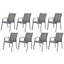 HANAH HOME Set baštenskih stolica Next Chair Set 8 - slika 1