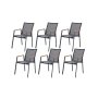 HANAH HOME Set baštenskih stolica Next Chair Set 6 - slika 1