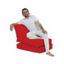 Atelier del Sofa Lazy bag Siesta Sofa Bed Pouf Red - slika 4