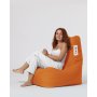 Atelier del Sofa Lazy bag Diamond Orange - slika 4