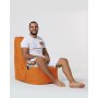 Atelier del Sofa Lazy bag Diamond Orange - slika 1
