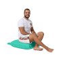 Atelier del Sofa Podni jastuk Cushion Pouf 70x70 Turquoise - slika 4