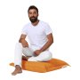 Atelier del Sofa Podni jastuk Cushion Pouf 70x70 Orange - slika 3
