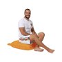 Atelier del Sofa Podni jastuk Cushion Pouf 70x70 Orange - slika 4