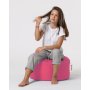 Atelier del Sofa Tabure Round Pouf Pink - slika 2