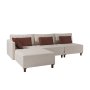 Atelier del Sofa Ugaona garnitura Matris Left Beige - slika 4