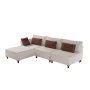 Atelier del Sofa Ugaona garnitura Matris Left Beige - slika 5