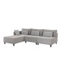 Atelier del Sofa Ugaona garnitura Matris Left Grey - slika 3