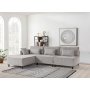 Atelier del Sofa Ugaona garnitura Matris Left Grey - slika 1