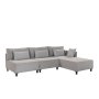 Atelier del Sofa Ugaona garnitura Matris Right Grey - slika 5