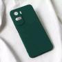 TERACELL Maska Soft Velvet za Honor 90 Lite tamno zelena - slika 1