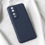 TERACELL Maska Soft Velvet za Honor 90 tamno plava - slika 1