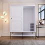 HANAH HOME Ormar Martin Surgulu 150 White - slika 3