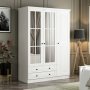 HANAH HOME Ormar Kale 3 Mebran Kapak 190 White - slika 3