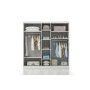 HANAH HOME Ormar Bahar 655 White - slika 4