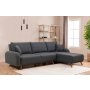 Atelier del Sofa Ugaona garnitura Hera 2 Corner Anthracite - slika 3