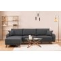 Atelier del Sofa Ugaona garnitura Hera 1 Corner Anthracite - slika 2