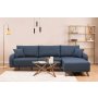 Atelier del Sofa Ugaona garnitura Hera 1 Corner Dark Blue - slika 1