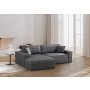 Atelier del Sofa Ugaona garnitura Pırlo Corner Left Dark Grey - slika 3