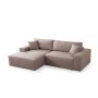 Atelier del Sofa Ugaona garnitura Pırlo Corner Left Brown - slika 5
