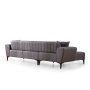 Atelier del Sofa Ugaona garnitura Hamlet Left Dark Grey - slika 5