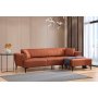 Atelier del Sofa Ugaona garnitura Hamlet Right Tile Red - slika 1