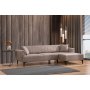 Atelier del Sofa Ugaona garnitura Hamlet Right Light Brown - slika 1
